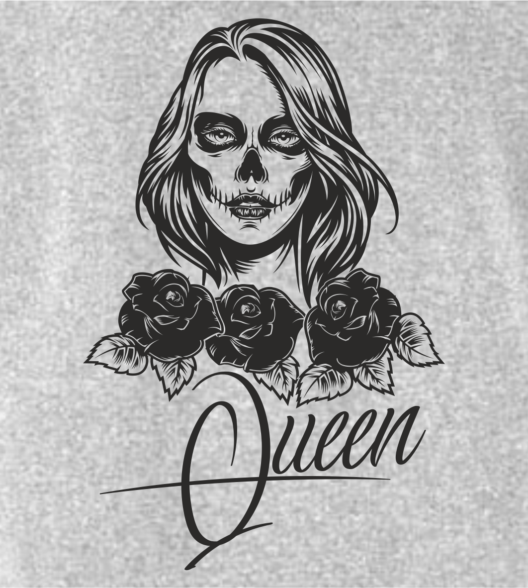 Partnershirts1 Frauen Grau hinten Zoom