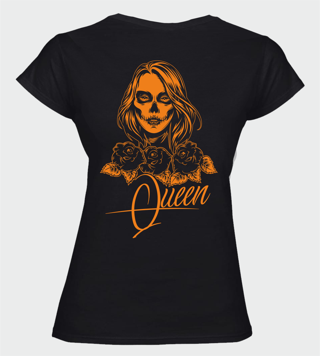 Partnershirts1 Frauen Schwarz hinten