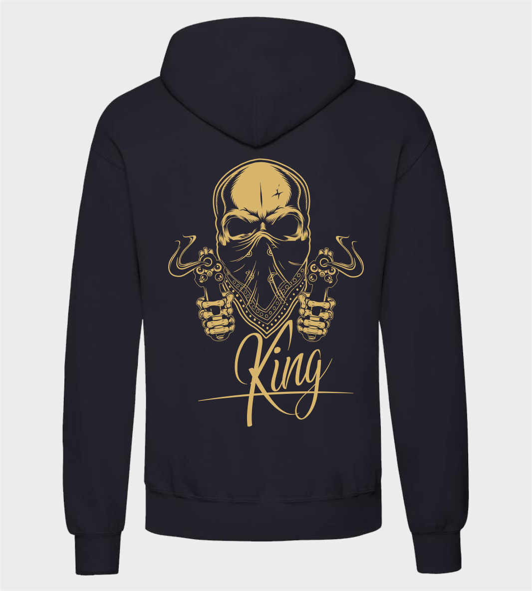 Partnershirts1 Männer Navy hinten Gold